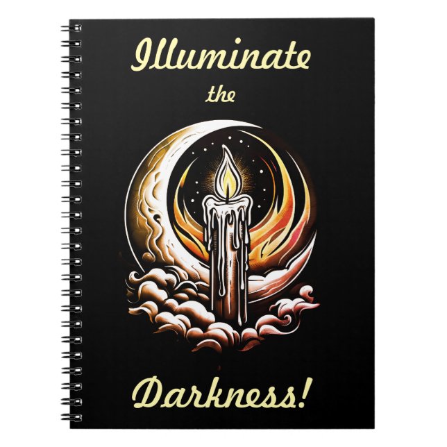 Cuaderno Mágica iluminada por luna (Frente)