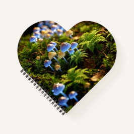 Cuaderno Magical Bioluminescent Fungi - Deep Forest