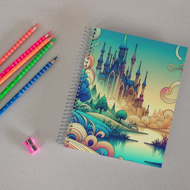 Cuaderno Magical Fantasy Castle Scenbook (Subido por el creador)