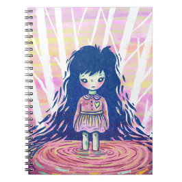 Cuaderno Magical Lake Fairy Spiral Photo Notebook