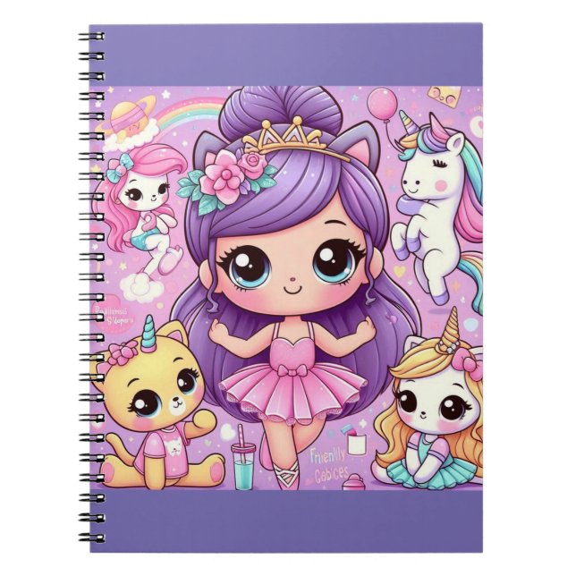 Cuaderno Mágico de Bailarina (Frente)
