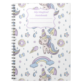 Cuaderno Mágico de Unicornio para Niñas