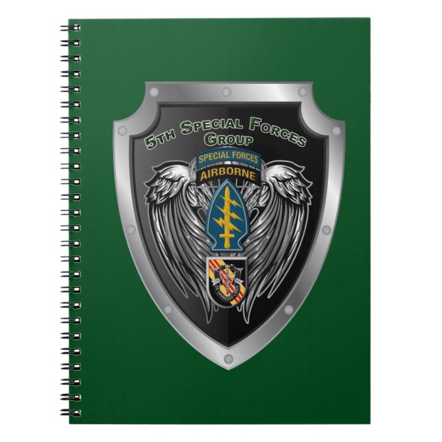 Cuaderno Magnífico 5º Grupo de Fuerzas Especiales (Airborne (Frente)