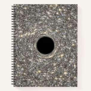 Cuaderno Magnífico Agujero Negro En Medio De Una Galaxia.