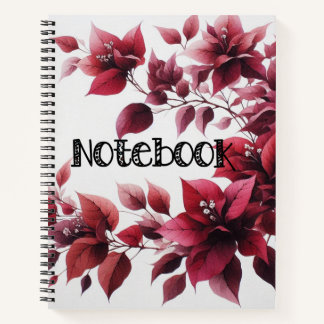 Cuaderno Magnífico bloc de notas impreso en flor