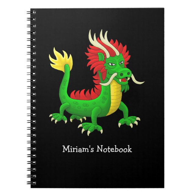 Cuaderno Magnífico Dragón Chino (Frente)