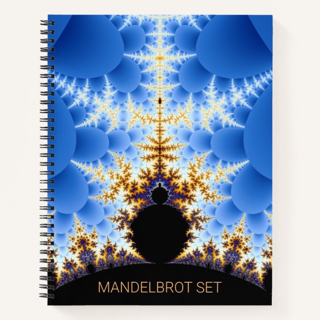 Cuaderno Magnífico Mandelbrot Fractal (Anverso)