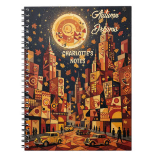 Cuaderno Magnífico Otoño En La Gran Ciudad