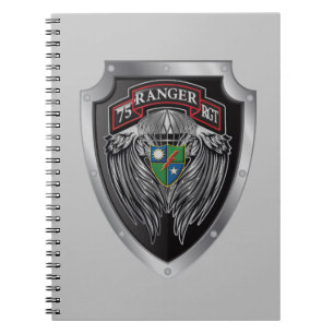 Cuaderno Magnífico Pergamino Regimental 75th Ranger