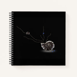 Cuaderno Magnífico poema de conchas marinas sobre poesía en