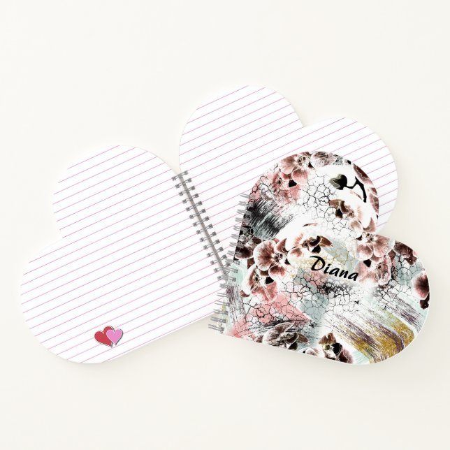 Cuaderno Magnífico portátil elegante para orquídeas (Interior)