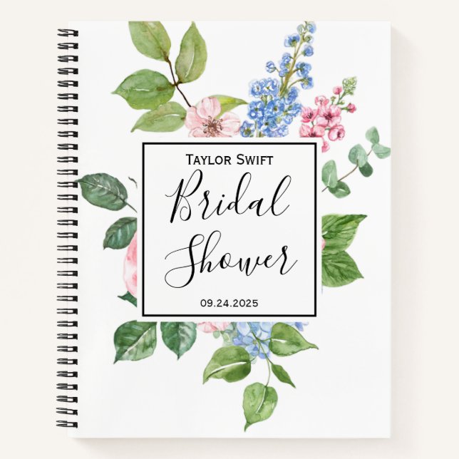 Cuaderno Magnolia Bridal Shower Gift List (Anverso)