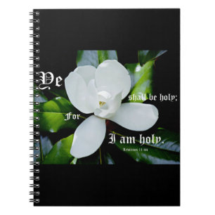 Cuaderno Magnolia del Sur con Leviticus 11:44