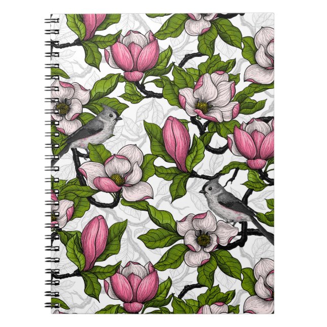 Cuaderno Magnolia floreciente (Frente)