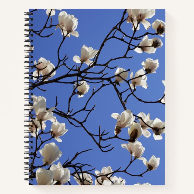 Cuaderno Magnolias florecientes (Anverso)