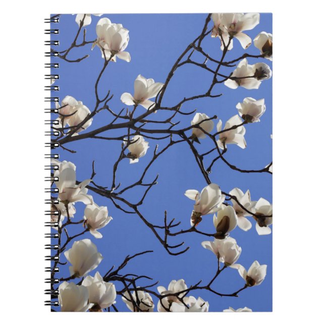 Cuaderno Magnolias florecientes (Frente)
