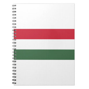 Cuaderno Magyarország - Bandera de Hungría