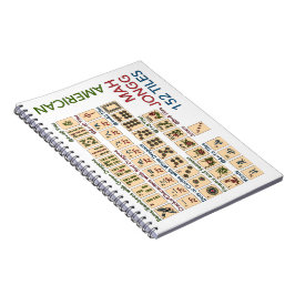 Cuaderno Mah Jongg American Tiles