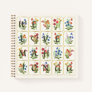 Cuaderno Mah Jongg Love Notebook
