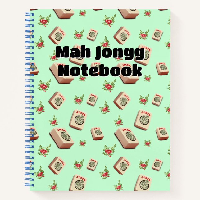 Cuaderno Mah Jongg Notebook (Anverso)