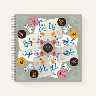 Cuaderno Mah Jongg Winds Notebook