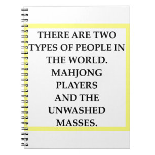 CUADERNO MAHJONG