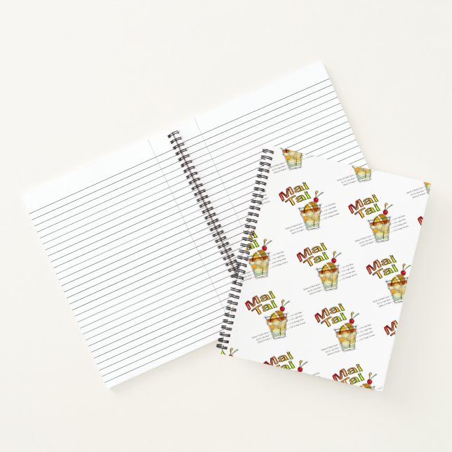 CUADERNO MAI TAI COCKTAIL RECIBE ART (Interior)