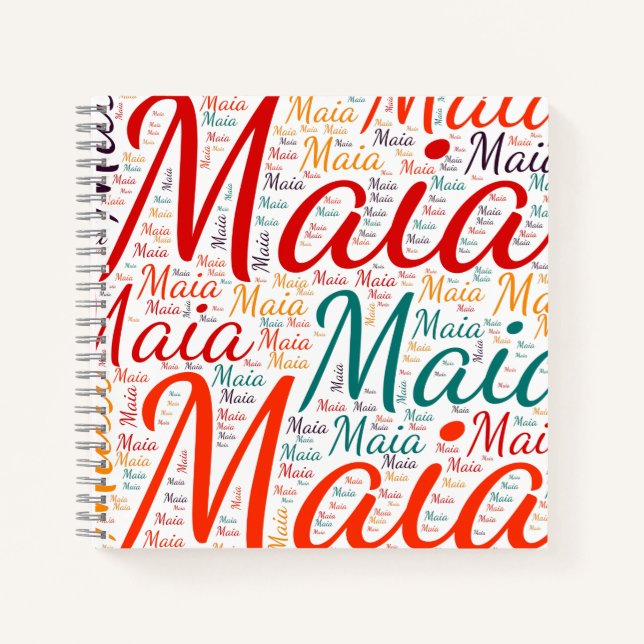 Cuaderno Maia (Anverso)