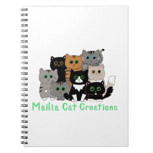 Cuaderno Mailia Cat Creations Cat Family
