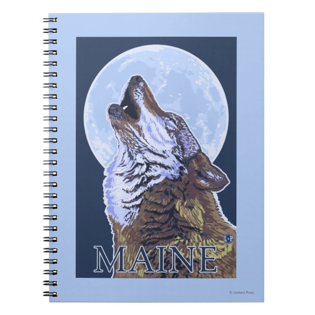 Cuaderno MaineHowling Wolf (Frente)
