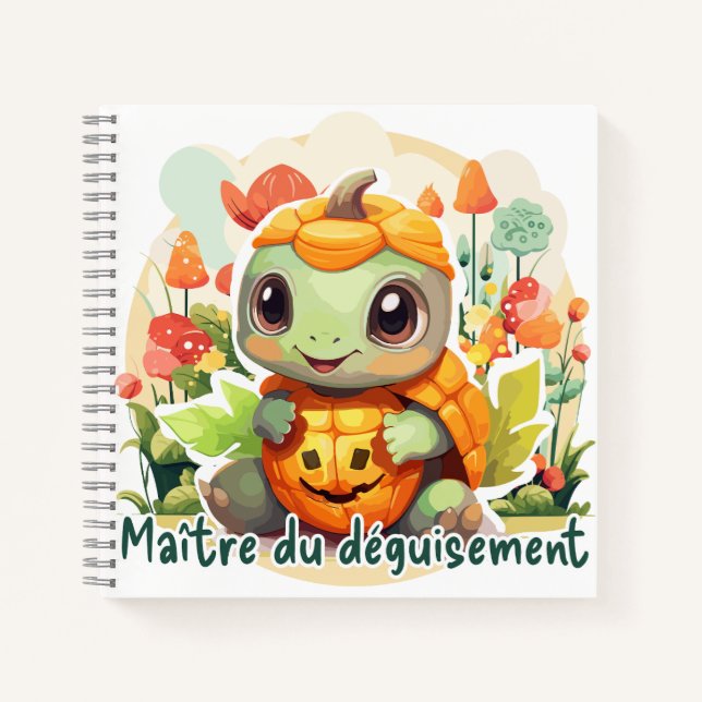 Cuaderno Maître du déguisement (Anverso)