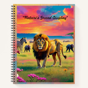 Cuaderno "Majestad de Savanna"