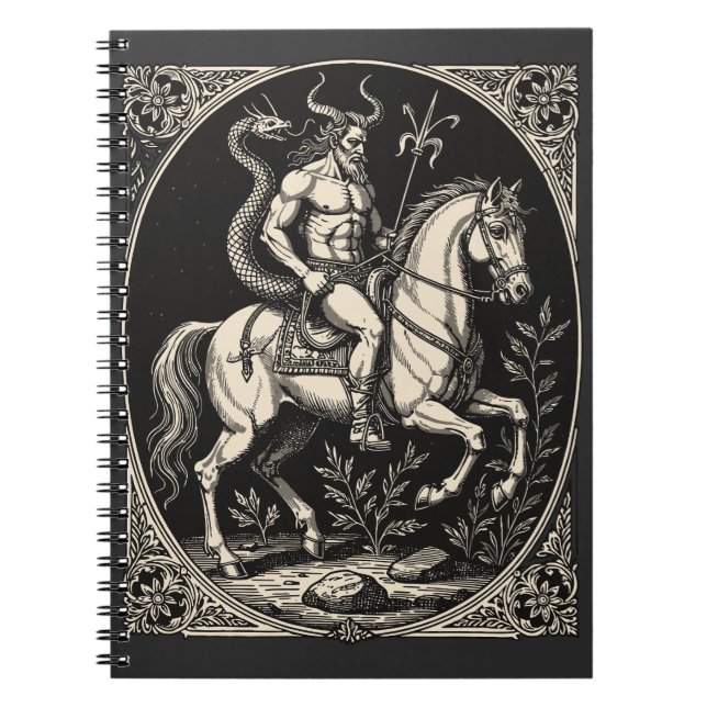 Cuaderno Majestad del Guerrero Demonio Bathin (Frente)