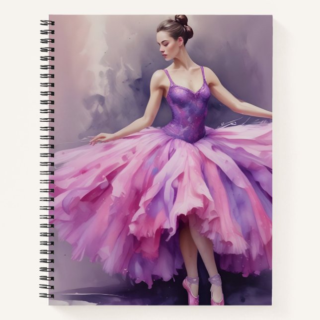 Cuaderno Majestad Púrpura (Anverso)