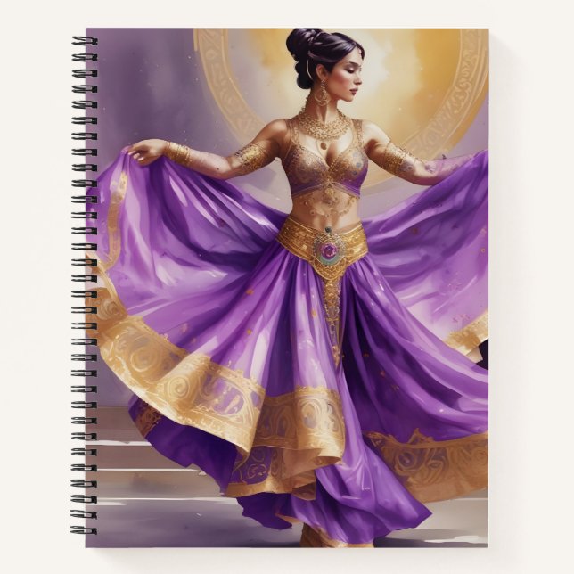 Cuaderno Majestad Púrpura (Anverso)