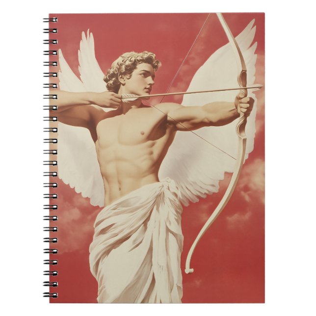 Cuaderno Majestic Angelic Archer - Un símbolo de amor y pas (Frente)