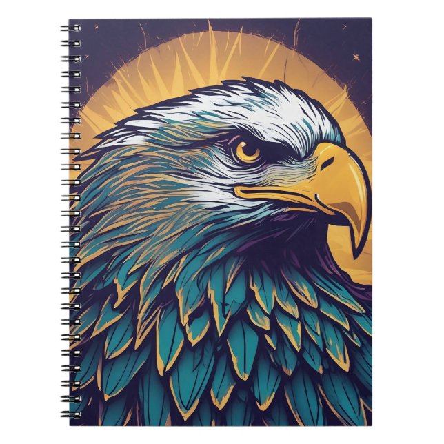 Cuaderno Majestic Bald Eagle (Frente)