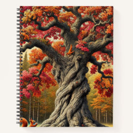Cuaderno Majestic Brown Otumn Oak Tree