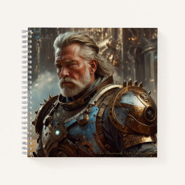 Cuaderno Majestic King con armadura Steampunk Regal