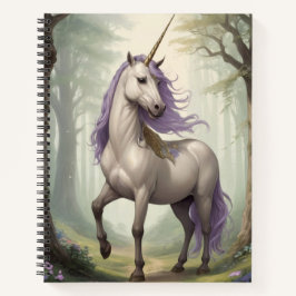 Cuaderno Majestic Middle Age Unicorn
