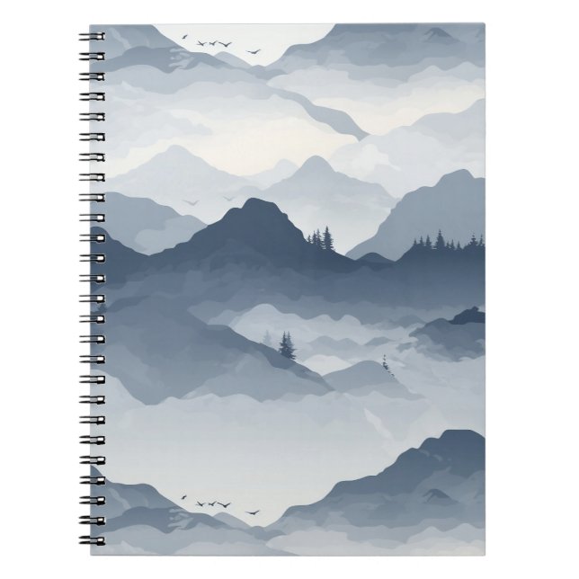 Cuaderno Majestic Mountain Landscape (Frente)
