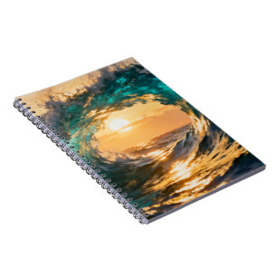 Cuaderno Majestic Ocean Waves Photo Notebook