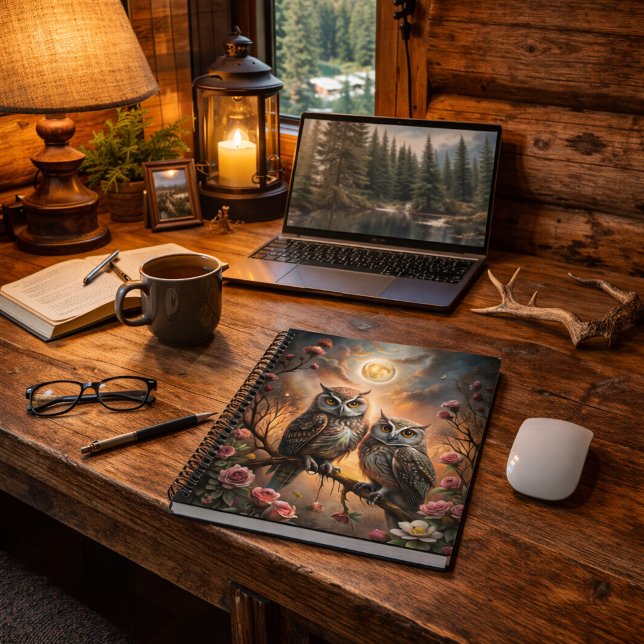 Cuaderno Majestic Owl Design (Subido por el creador)