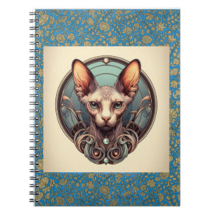 Cuaderno Majestic Sphinx: Un planificador de The Feline Gua