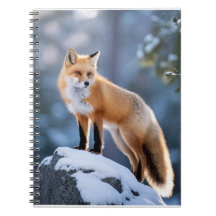 Majestic Winter Fox Photography
