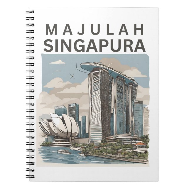 Cuaderno Majulah Singapore (Frente)