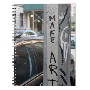 Cuaderno MAKE ART New York Graffiti Street Photography NYC
