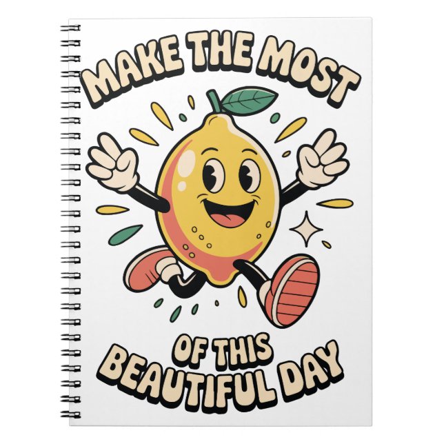 Cuaderno Make the Most – Lemon Journal Joy (Frente)