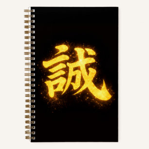 Cuaderno Makoto (誠) – Una de las Siete Virtudes del Bushidō