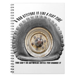 Cuaderno Mal comportamiento como el neumático plano